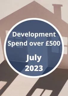 Development Spend - July 2023